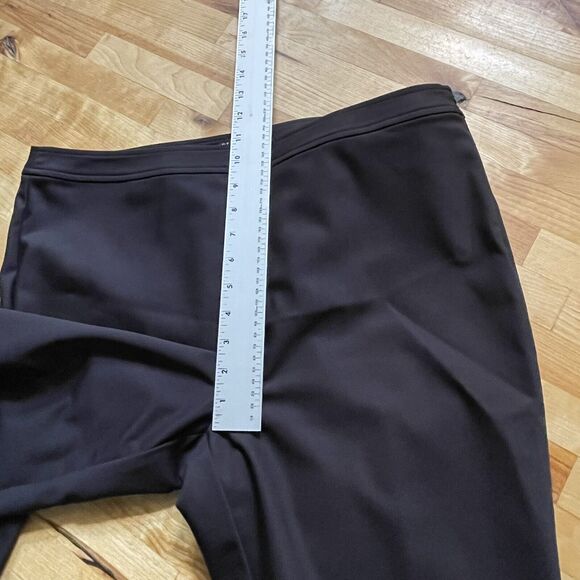 St. John Caviar Pants‎ Mid Rise Tapered Stretch Dress USA Made Sz 12 EUC - Picture 12 of 14